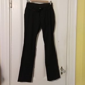 Maternity black dress pants
